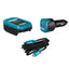 MAKITA 1918B9-6 AUTOMOTIVE CHARGER FOR 18V BATTERY (DC18SJ+ADP14+USB Type-C Cable 1m)