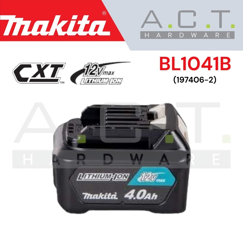 MAKITA BL1041B LI-ION BATTERY (BATTERY FUEL GAUGE) MAKITA BL1041B LI-ION BATTERY (BATTERY FUEL GAUGE)