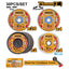 INGCO 30 PCS 76MM CUTTING & GRINDING DISC SET MCD07630