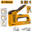 INGCO HEAVY DUTY 2 IN 1 STAPLE GUN HSG1406
