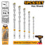 INGCO 5PCS TOP EFFICIENT MASONERY DRILL BIT SET 4,5,6,8 & 10MM AKDB6055
