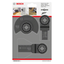 BOSCH Starlock OMT Basic Wood & Metal Blades Set, For Oscillating Multitools, Oscillation Blade (3PC/PKT)