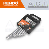 KENDO 8pc Deep Offset Combination Spanner Set - 15201