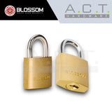 BLOSSOM HIGH SECURITY SOLID BRASS PADLOCK BC16