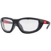 MILWAUKEE 48-73-2040A CLEAR HIGH PERFORMANCE SAFETY GLASSES WITH GASKET