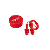 MILWAUKEE 48-73-3151 Reusable Corded Ear Plugs; 3 pairs in 1 pack