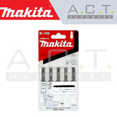 MAKITA JIG SAW BLADE, BAYONET TYPE, (FINISH/THIN WOOD/SPLINTER-FREE CUTS), NO: B-10S (792691-8)