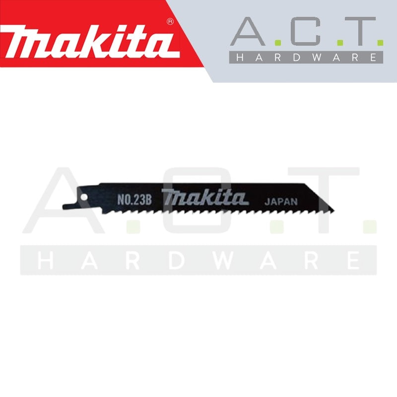 MAKITA RECIPRO SAW BLADE, (WOOD/ FAST/ FAST FINISH CUTS), NO.23B (792707-9) MAKITA RECIPRO SAW BLADE, (WOOD/ FAST/ FAST FINISH CUTS), NO.23B (792707-9)