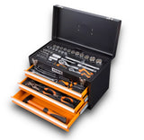 KENDO 86PC TOOL SET, SOCKET SET AND HAND TOOLS, CHEST SET, 90517