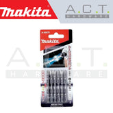 MAKITA 6PC MAGNETIC DOUBLE ENDED SILVER TORSION SCREW BIT, PH2, E-FORM, 65MM, A-49579