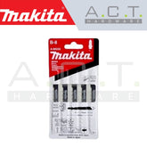 MAKITA JIG SAW BLADE, BAYONET TYPE, (FAST/WOOD/PLASTIC/HOOK ANGLE), NO: B-8 (A-85232)