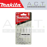 MAKITA JIG SAW BLADE, BAYONET TYPE, (FINISH/THIN WOOD/THIN PLASTIC/FAST FINISH), NO: B-10 (A-85628)