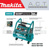 MAKITA AC001GZ CORDLESS AIR COMPRESSOR