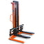 AIKO 1TON 2M WIDE LEG HAND STACKER PU WHEEL (FRONT LEG WIDTH 1400MM) FOR OPEN PALLET & CLOSE PALLET | MODEL: PT-CTY-EWH1T/2M