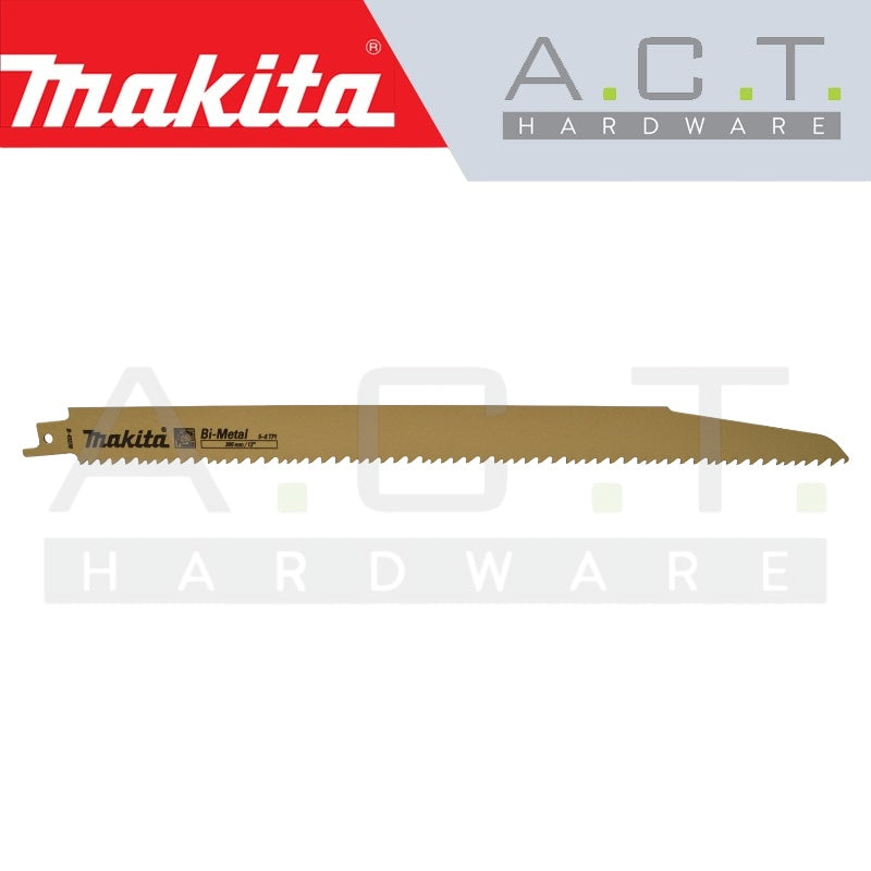 MAKITA RECIPRO SAW BLADE, (WOOD/ METAL/ HEAVY/ CHIPBOARD CUTS), B-43278 MAKITA RECIPRO SAW BLADE, (WOOD/ METAL/ HEAVY/ CHIPBOARD CUTS), B-43278