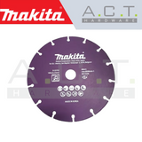 MAKITA DIAMOND WHEEL 180MM VACUUM BRAZED LESS SPARK (FOR METAL), B-53702