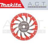 MAKITA DIAMOND WHEEL 230MM VACUUM BRAZED LESS SPARK (DRY/MULTI-MATERIAL), B-55326
