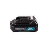 MAKITA BL1021B, 12V LI-ION BATTERY, 2.0AH (WITH BATTERY FUEL GAUGE)