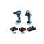 BOSCH COMBO KIT CORDLESS DRILL & CORDLESS ANGLE GRINDER GSB 185-LI WITH GWS 180-LI COMES WITH BATTERY & CHARGER