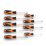 KENDO 9PC SCREWDRIVER SET WITH PLASTIC RACK - 20214