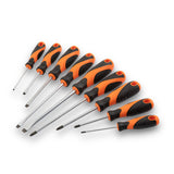 KENDO 9PC SCREWDRIVER SET WITH PLASTIC RACK - 20214