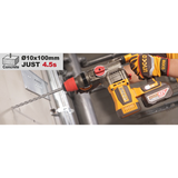 INGCO CRHLI422882, 42V Brushless SDS-PLUS Cordless Rotary Hammer Set, 28MM, With Accessories Set