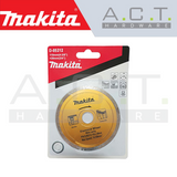 MAKITA DIAMOND WHEEL 110MM CONTINUOUS RIM (WET/TILE/CONRETE/BRICK), D-05212