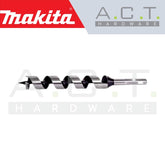 MAKITA WOOD SINGLE SPUR AIGER BIT, 1/4" HEX SHANK TYPE