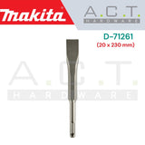 MAKITA COLD CHISEL FOR SDS-PLUS HAMMERS