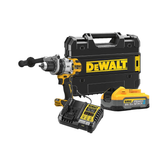 DEWALT DCD1007H1T, 18V / 20VMAX BRUSHLESS PREMIUM HAMMER DRILL DRIVER SET (WITH POWERSTACK BATTERY)