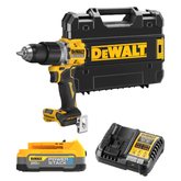 DEWALT DCD805E1T, 18V / 20VMAX BRUSHLESS HAMMER DRILL DRIVER SET (WITH POWERSTACK BATTERY)