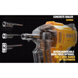 DEWALT DCN890N, 18V / 20VMAX BRUSHLESS CONCRETE NAILER (BARE TOOL ONLY)