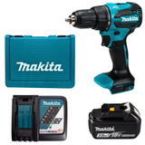 MAKITA DHP490, 18V CORDLESS BRUSHLESS HAMMER DRILL, 2 SPEED MODES, 13MM, FOR CONCRETE DRILLING