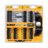 DEWALT DT70703-QZ, 47PC Screwdriving Set & Safety Glasses, comes with T-STAK Tough Case
