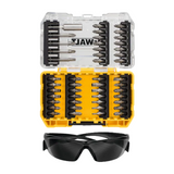 DEWALT DT70703-QZ, 47PC Screwdriving Set & Safety Glasses, comes with T-STAK Tough Case