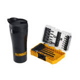 DEWALT DT70707-QZ, 25PC Drill/ Screw Bit Set & Drinking Tumbler Set, With T-STAK Tough Stack Case