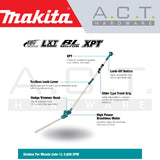 MAKITA DUN461W CORDLESS POLE HEDGE TRIMMER