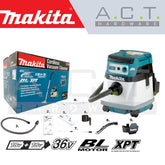 MAKITA DVC155LZX2 CORDLESS VACUUM CLEANER (WET & DRY)