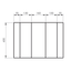 ELORA 1210-ET 6 DRAWER SEPERATOR ROLLER TOOL CABINET /TROLLEY