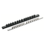ELORA 770-KL 1/2" SOCKET RAIL 15 SHIFTABLE SOCKET CLIPS