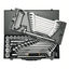 ELORA 771-RDS12MU COMBINATION SOCKET SET 1/2" HEXAGON METRIC