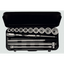 ELORA 771-S10 KM 3/4" HEXAGON SOCKET SET METRIC 16PCS