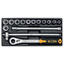 ELORA MS-11L 1/2" MODULE SOCKET SET EMPTY MODULE