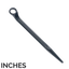 (FORCE 792) SINGLE RING WRENCH / INCHES