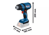 Bosch GHG 18V-50 SOLO Professional Cordless Heat Gun, 300 - 500 °C with 6 Seconds (2-Modes)