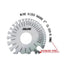 DADE WIRE SIZES GAUGE 3" (0.355-8.0MM)