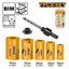 INGCO 7PCS BI-METAL HOLE SAW 19,22,29,32,35+ARBOR SET AKH0071