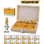 INGCO 12 PCS 6MM SHANK ROUTER BIT SET AKRT1201