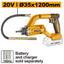 INGCO 20V CORDLESS CONCRETE VIBRATOR 35MMØX1200MM CCVLI202502 (BARE UNIT)