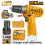 INGCO 12V LI-ION DRILL 20NM W/1X12V BATT (NO USB CHARGER) CDLI12456